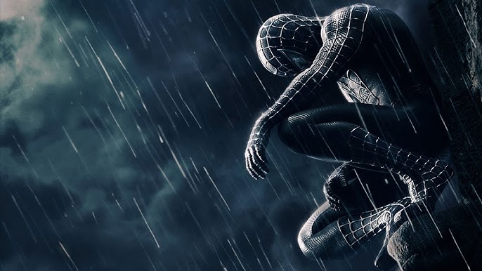 dramatic spider man theme meme. parararararaaaaaan pararararaaaan (spider-man 3 Black suit theme)