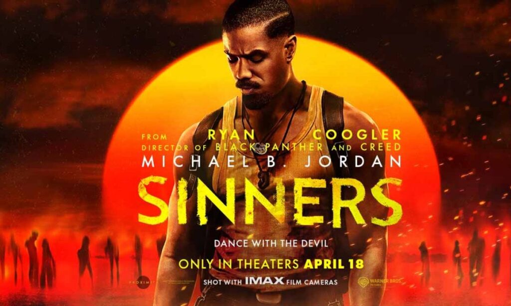 Sinners (2025) horror movie poster