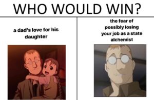 FMA meme of shou and nina tucker